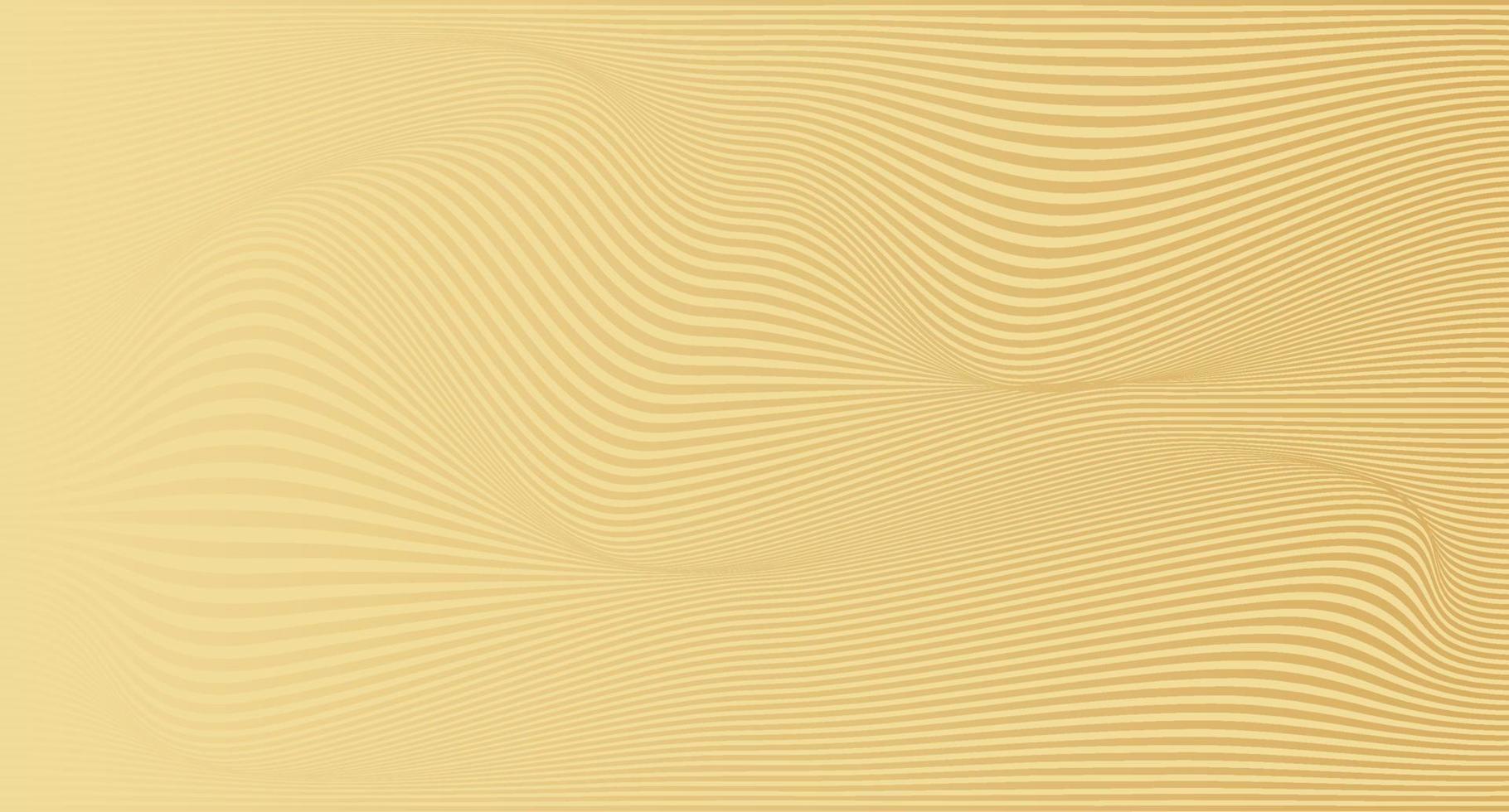 Abstract gold vector background with stripes. Abstract gold gradient background. Shiny gold texture. Vector illustration