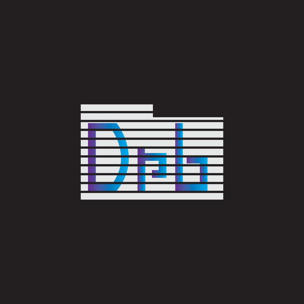 logotipo de la empresa drb vector