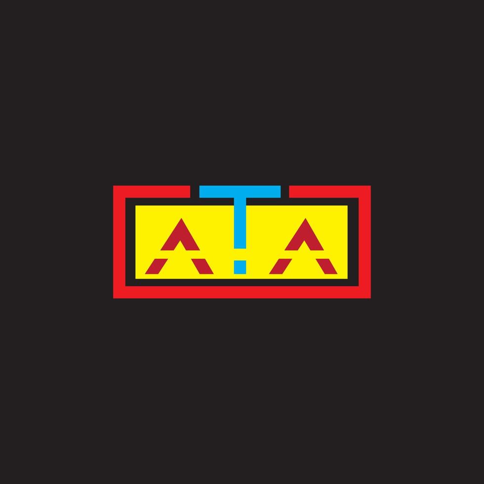 ATA Corporate logo design vector