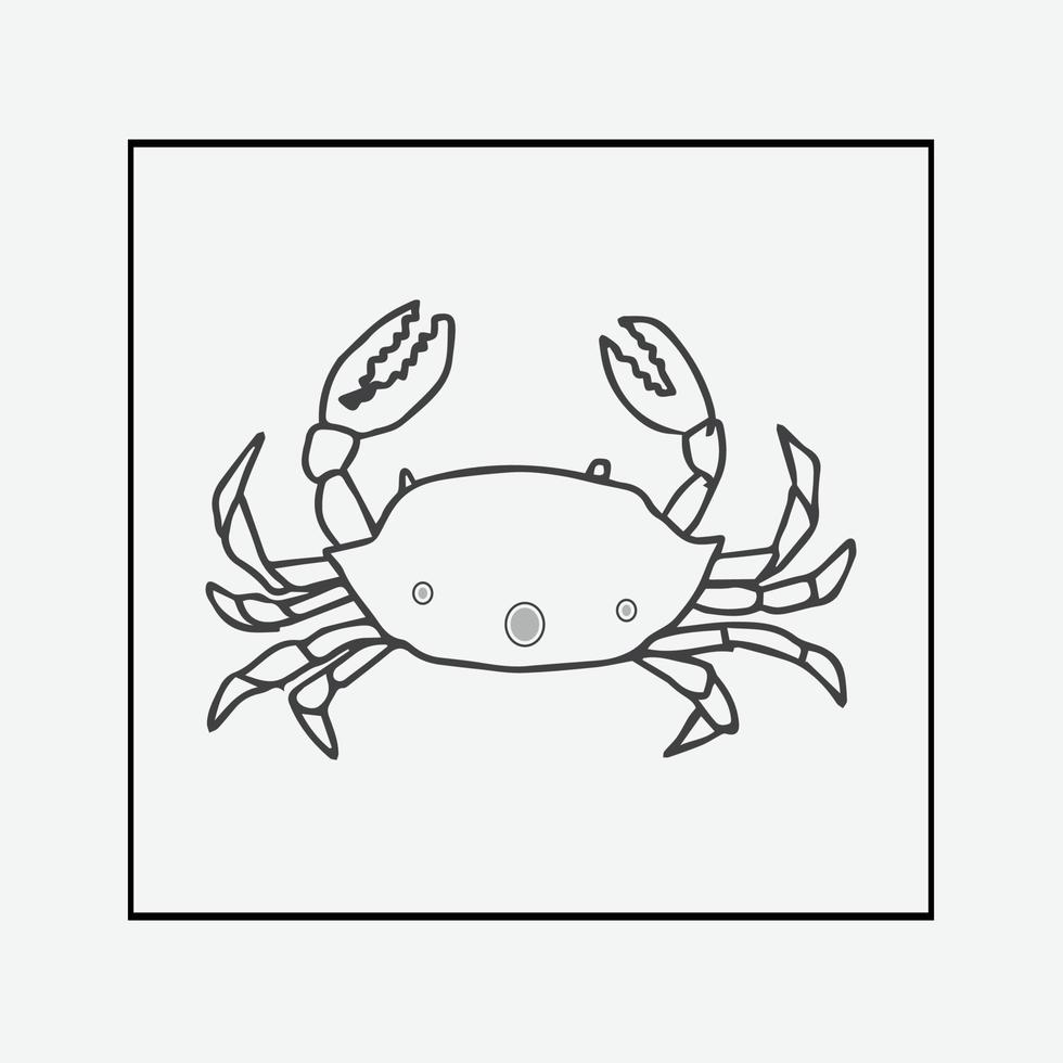 Vector Crab Design