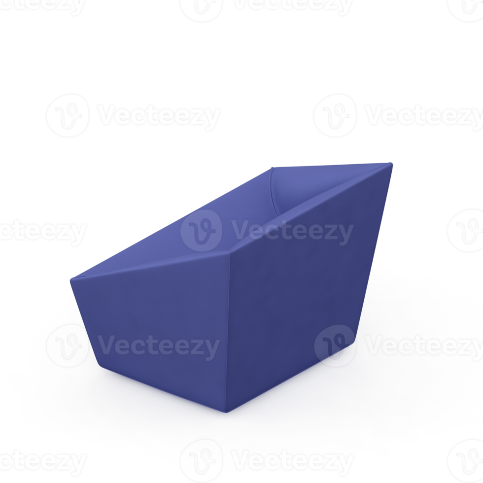 Isometric Armchair Isolated 3D render png