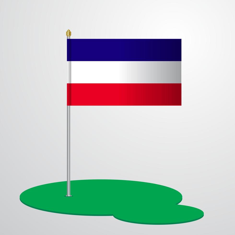 Los Altos Flag Pole vector