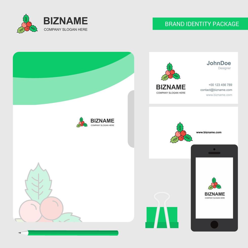 Socks Business Logo File Cover Visiting Card and Mobile App Design Vector Illustration