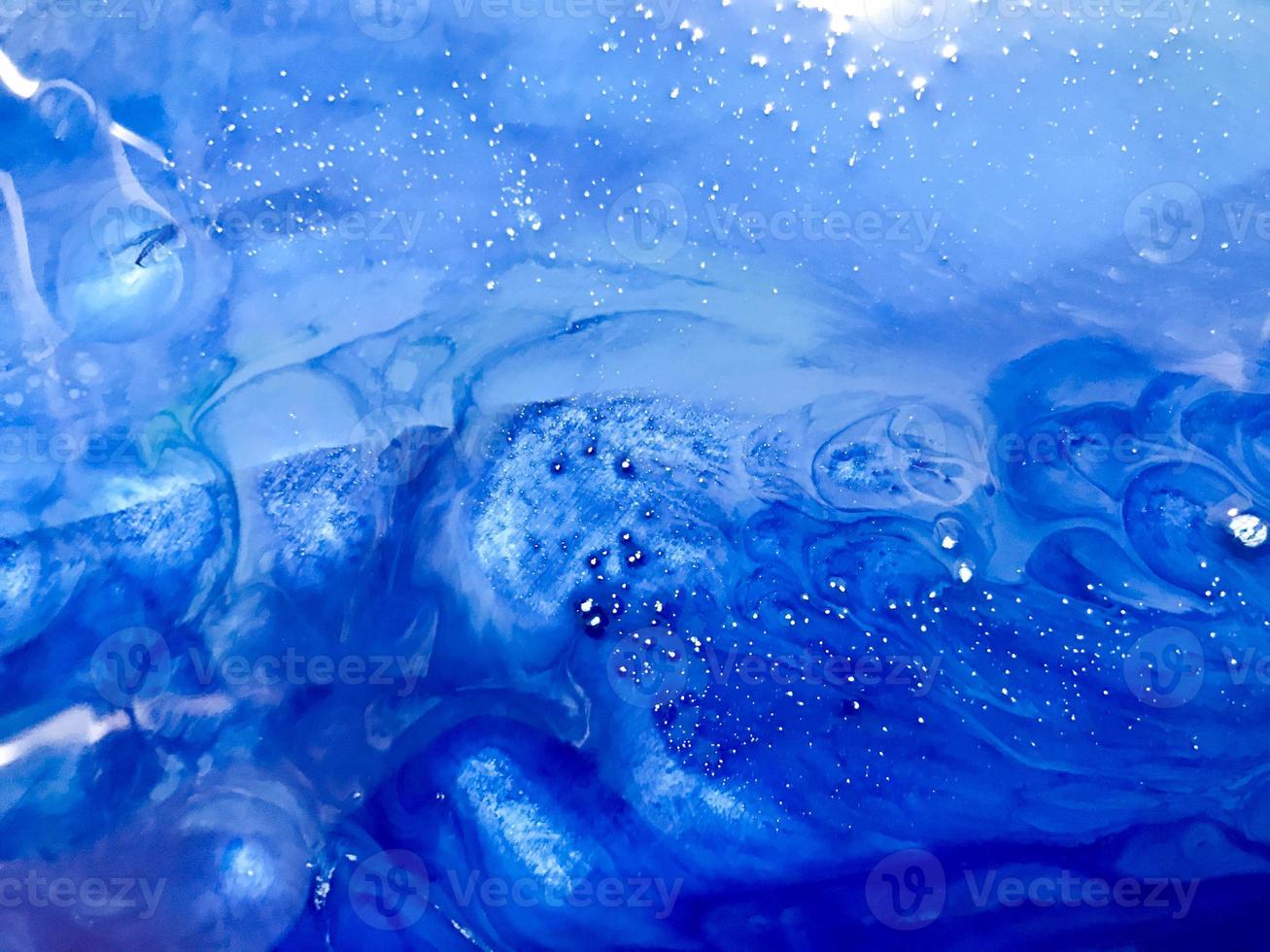 background of marine subjects. seething sea wave, made in the technique of drawing with epoxy resin. Picture for the interior in modern technology. drawing on canvas with colored cuts and paints photo