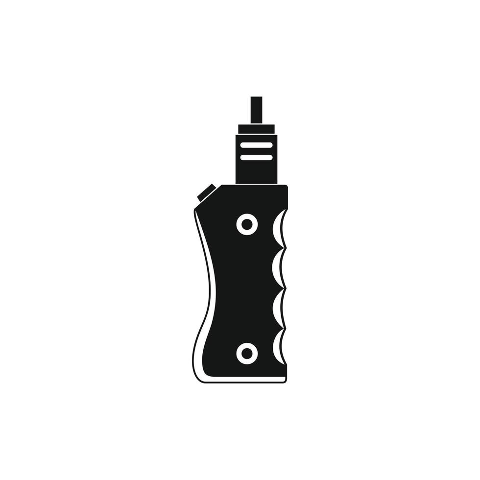 icono del dispositivo vaporizador, estilo simple vector