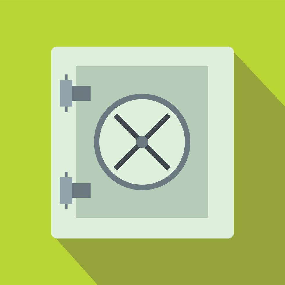 Safe icon in flat style vector