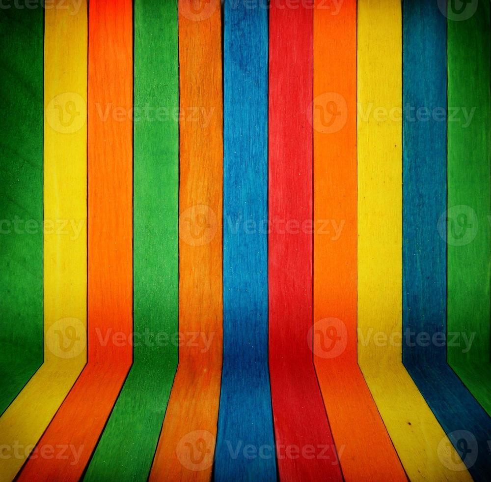 colorful wood Background photo