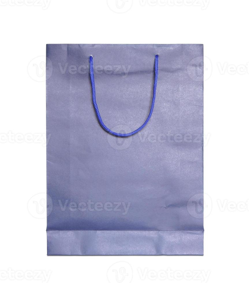 blue shopping bag isolated on white background 14164945 Stock Photo at