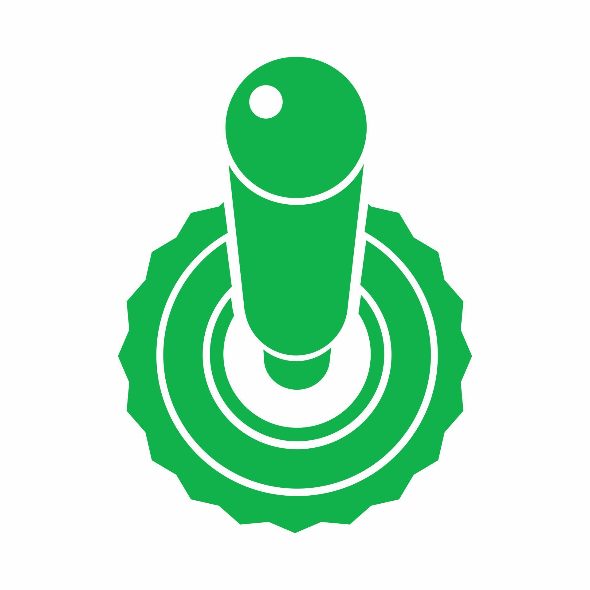 Toggle switch button icon, simple style 14165023 Vector Art at Vecteezy