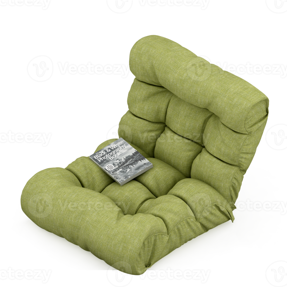 Isometric Armchair Isolated 3D render png