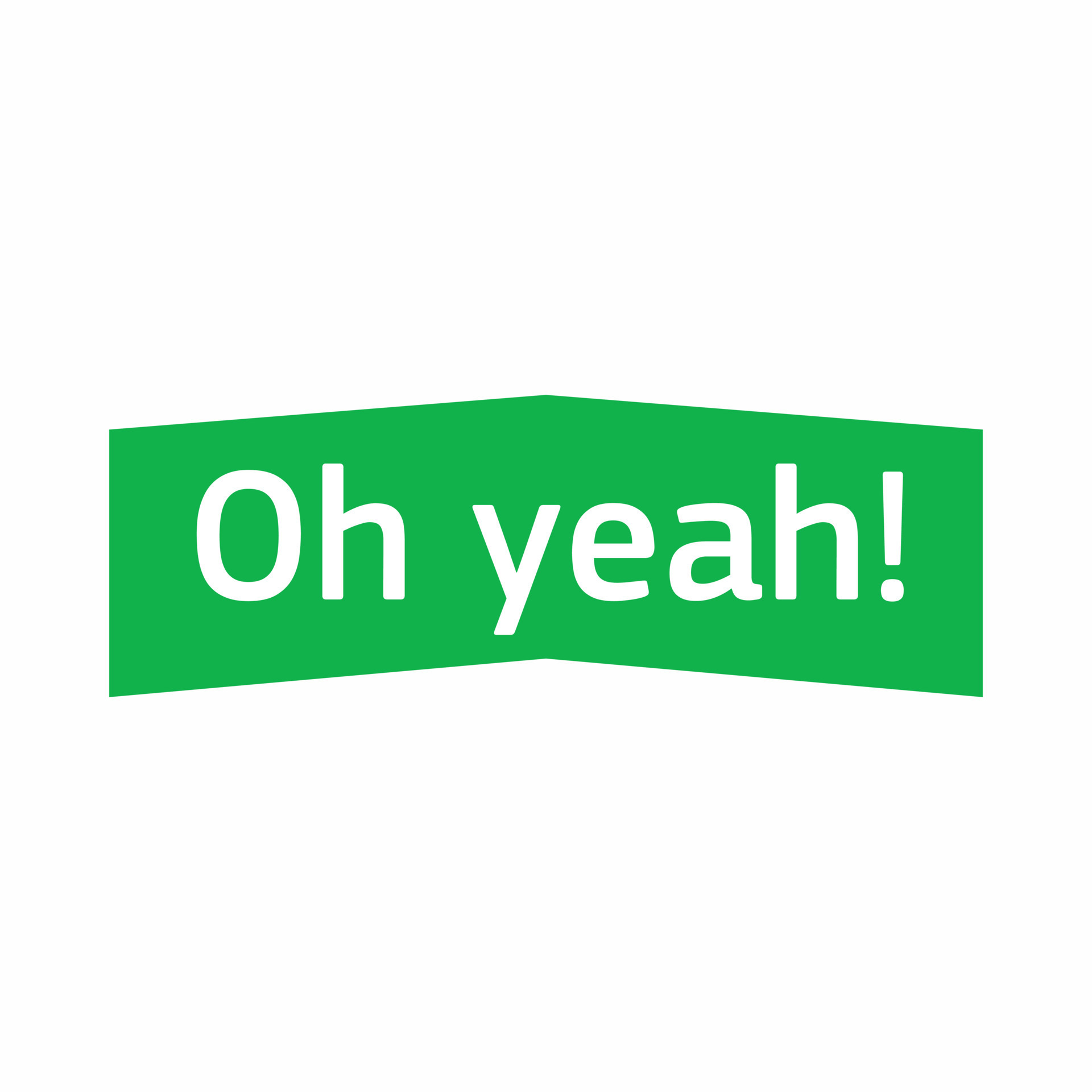 Oh yeah icon, simple style 14165589 Vector Art at Vecteezy