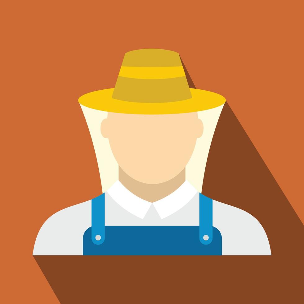 Beekeeper flat icon vector