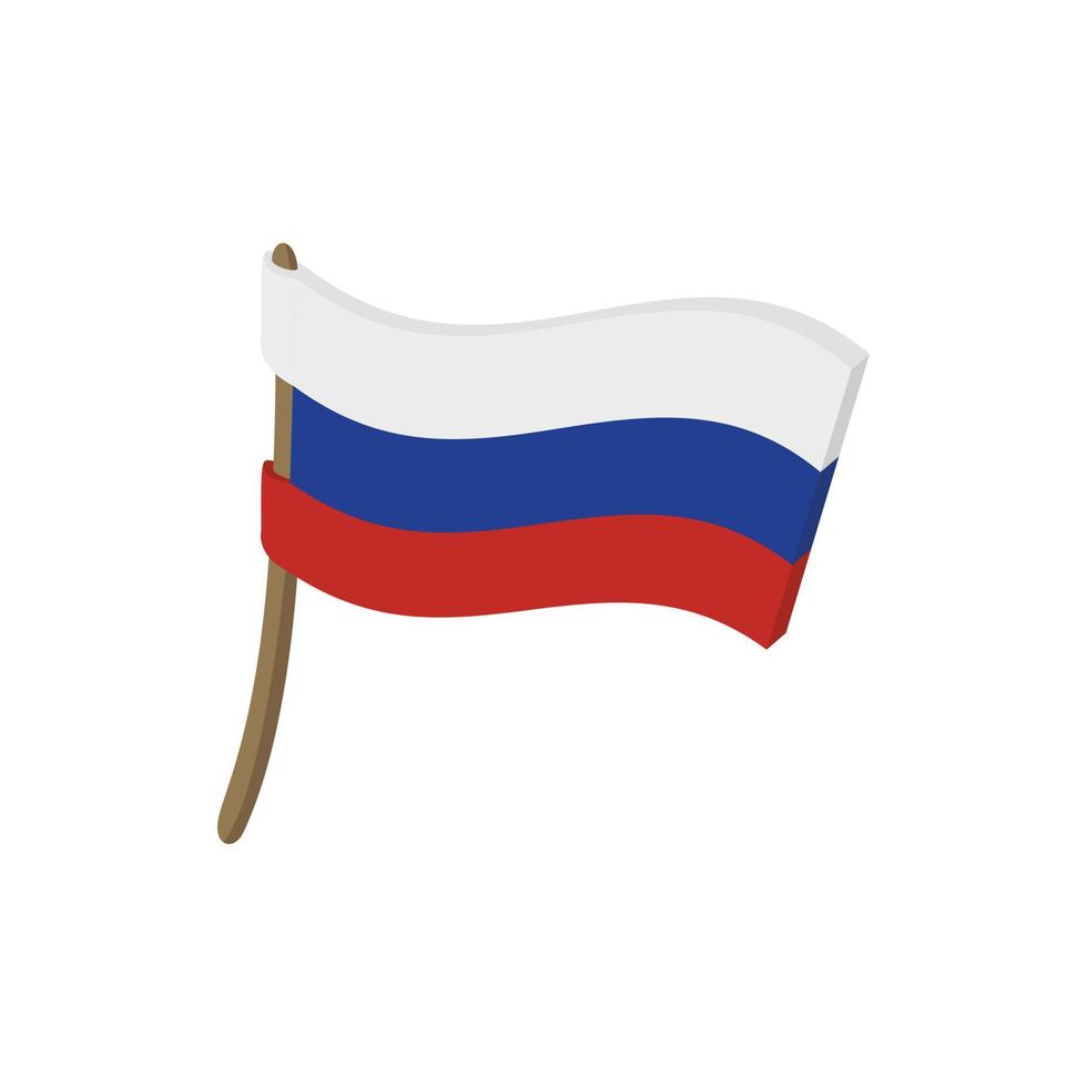 russia flag perspective anim