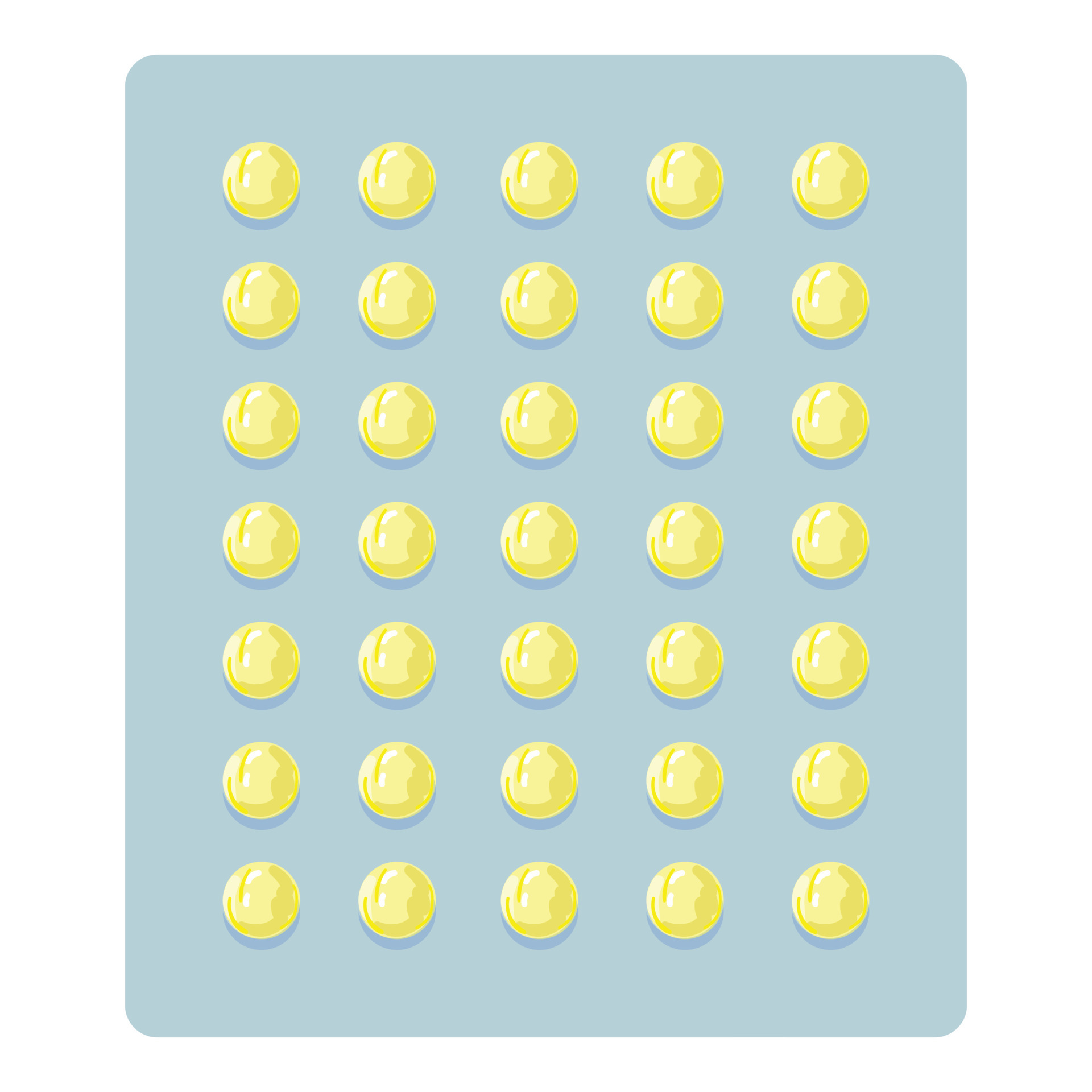 H126 Yellow Oval Pill - fay06g1