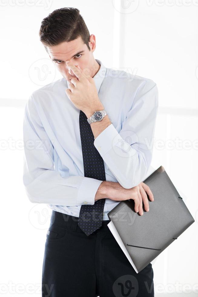 Businessman With Folder photo