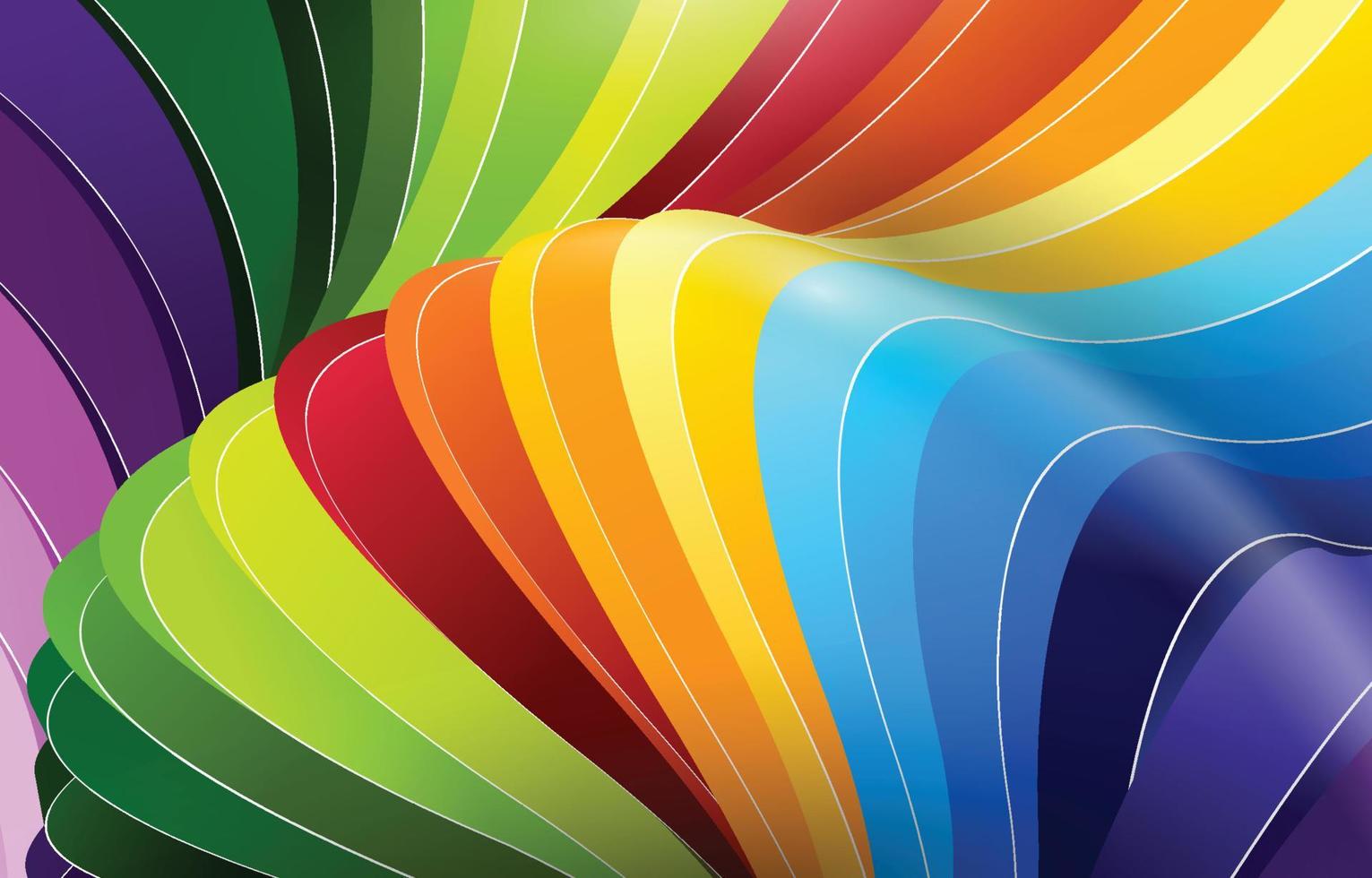 Rainbow Colorful Background vector