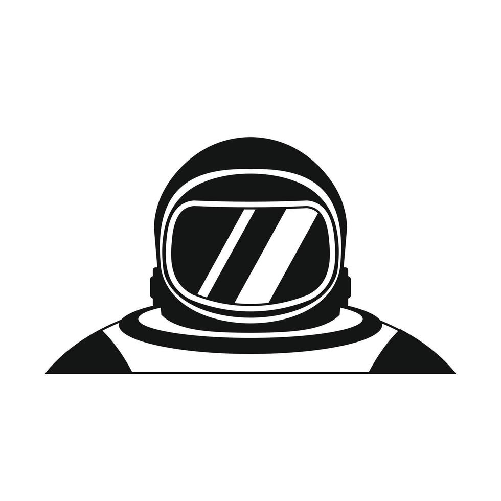 Suit black simple icon vector