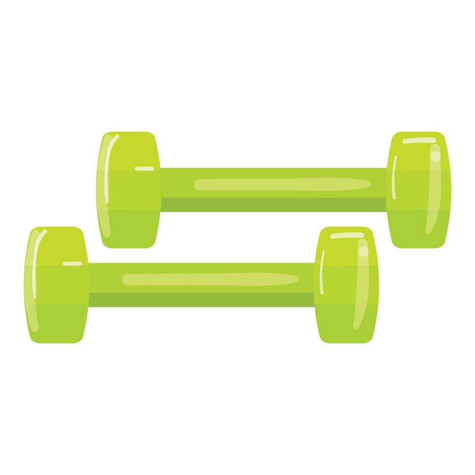 Fitness dumbell icon cartoon vector. Gym weight vector