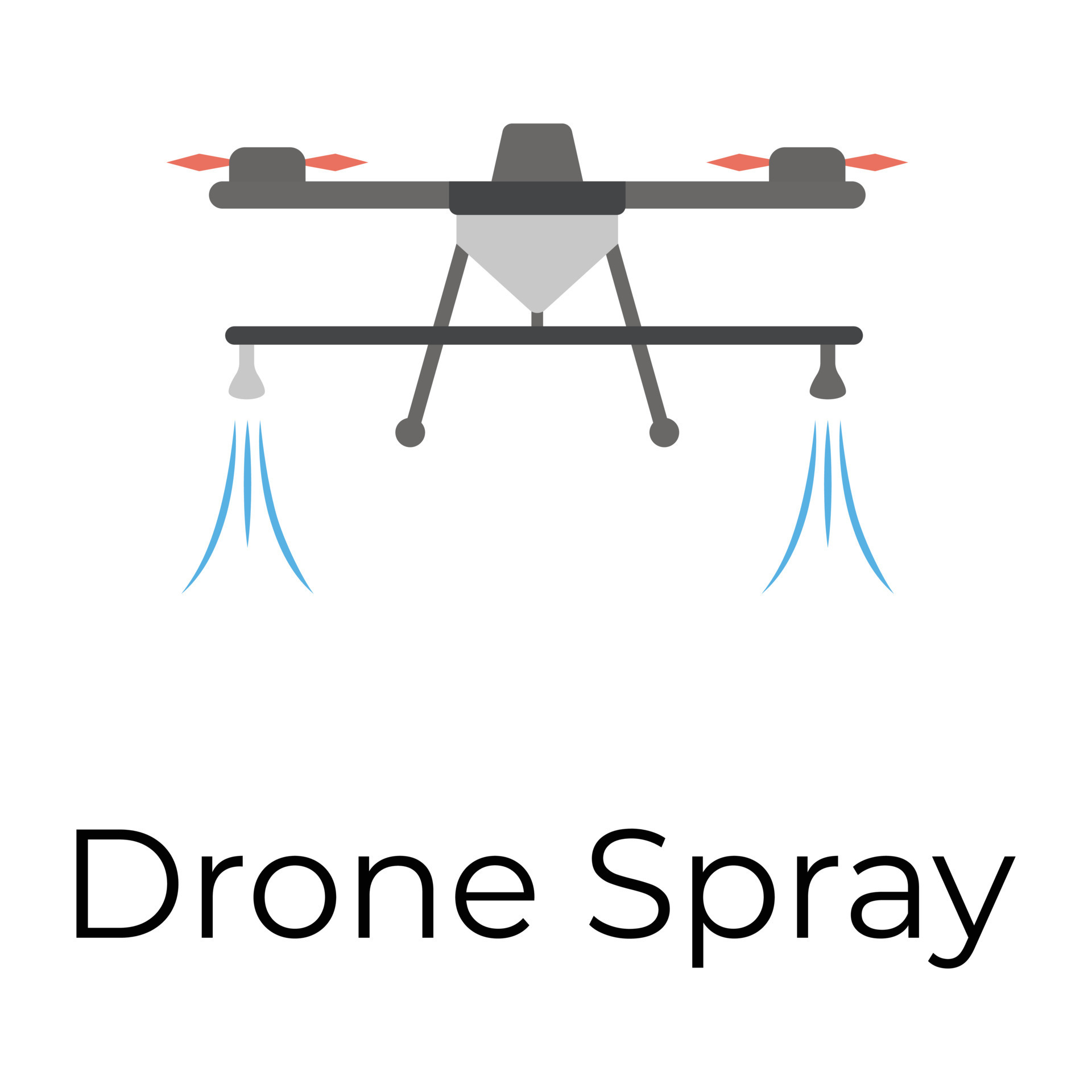 Trendy Drone Spray 14169640 Vector Art at Vecteezy