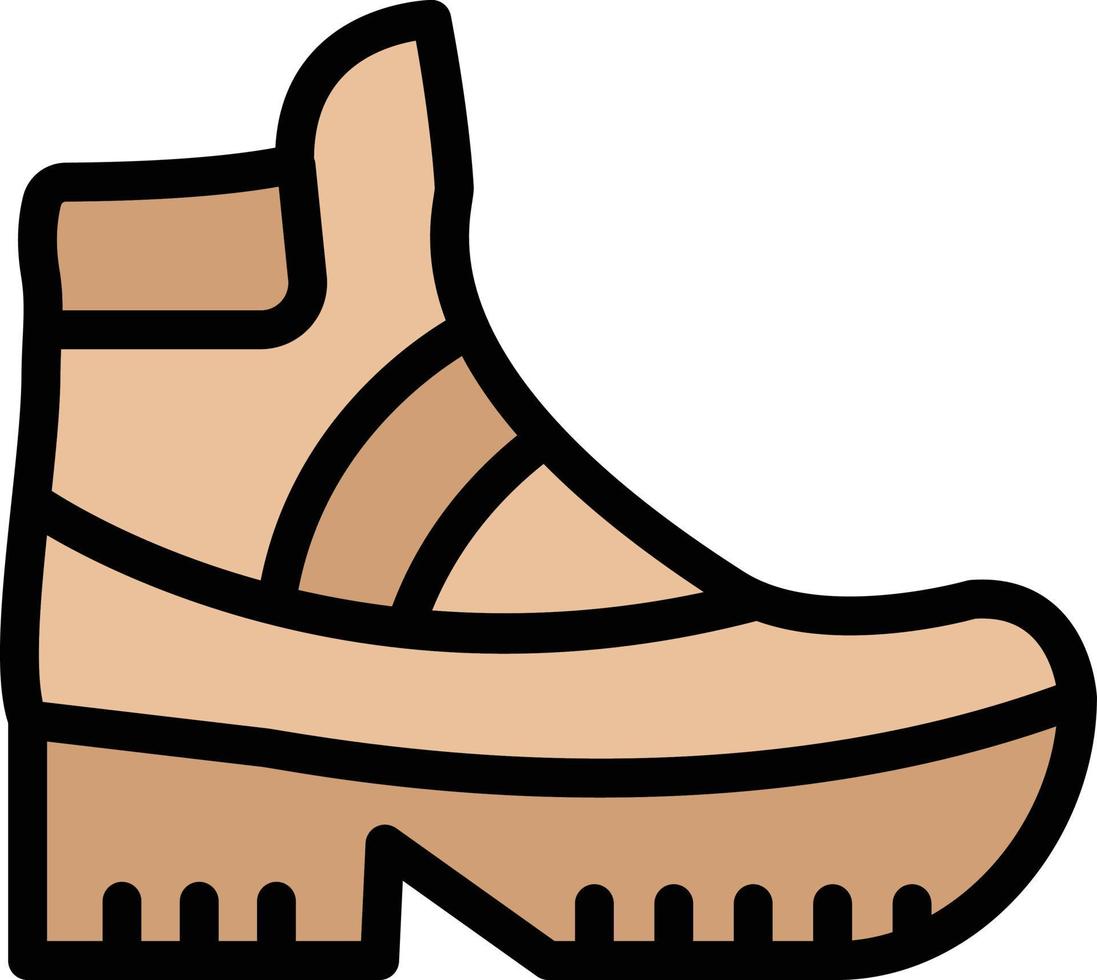 Boot Vector Icon Design Illustration