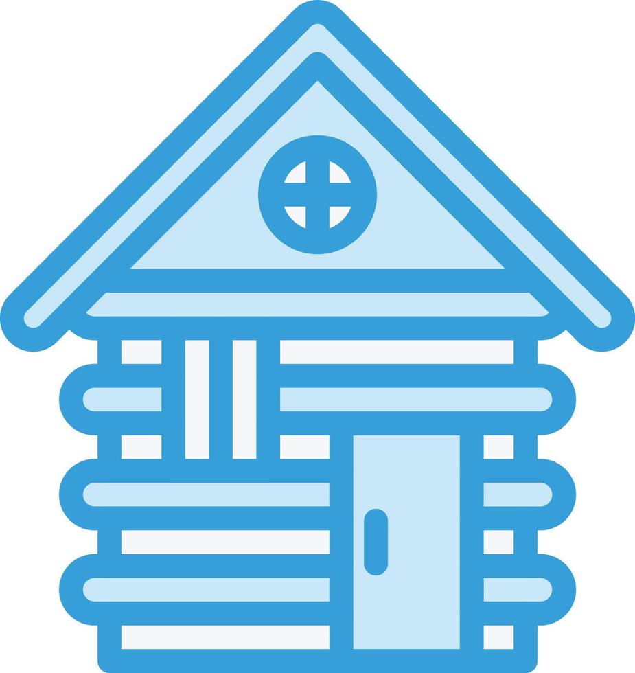 Cabin Vector Icon Design Illustration