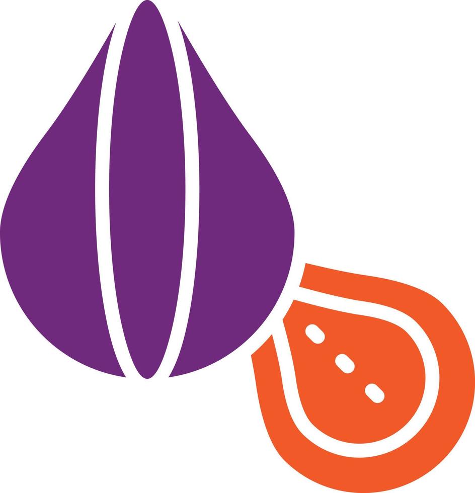 Chestnut Vector Icon Design Illustration