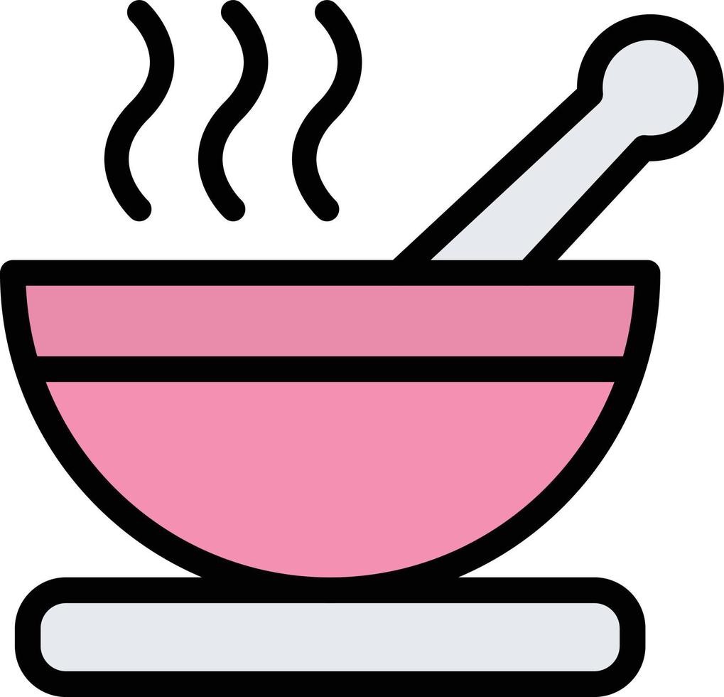 Soup Vector Icon Design Illustration