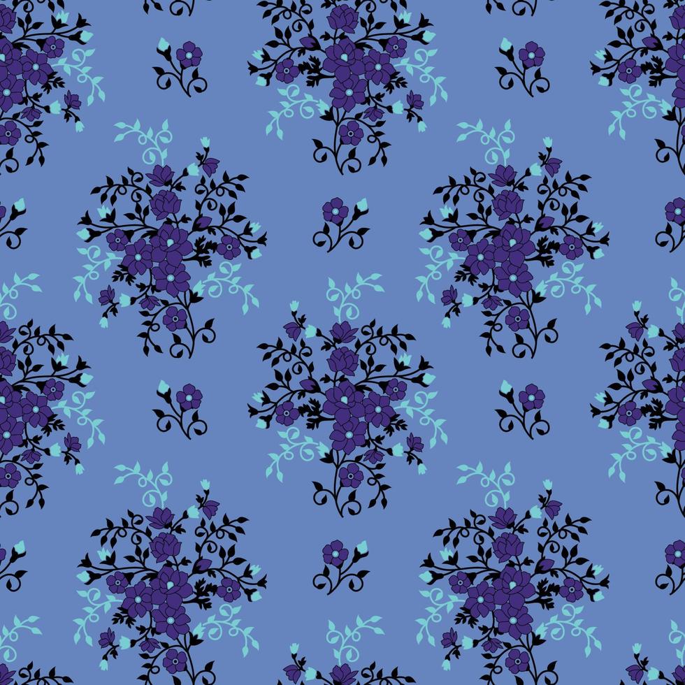 Seamless floral pattern with tropical flowers, watercolor. Vector illustration. ready for print. pattern design.