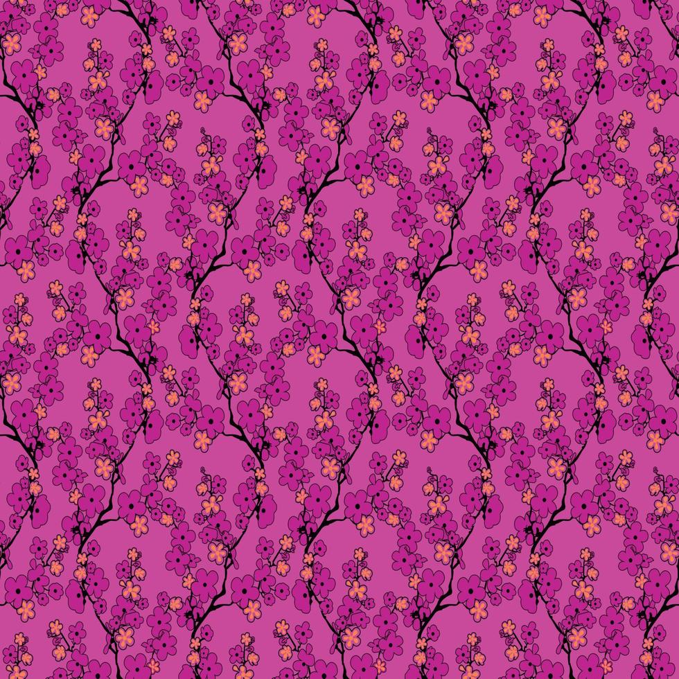Seamless floral pattern with tropical flowers, watercolor. Vector illustration. ready for print. pattern design.