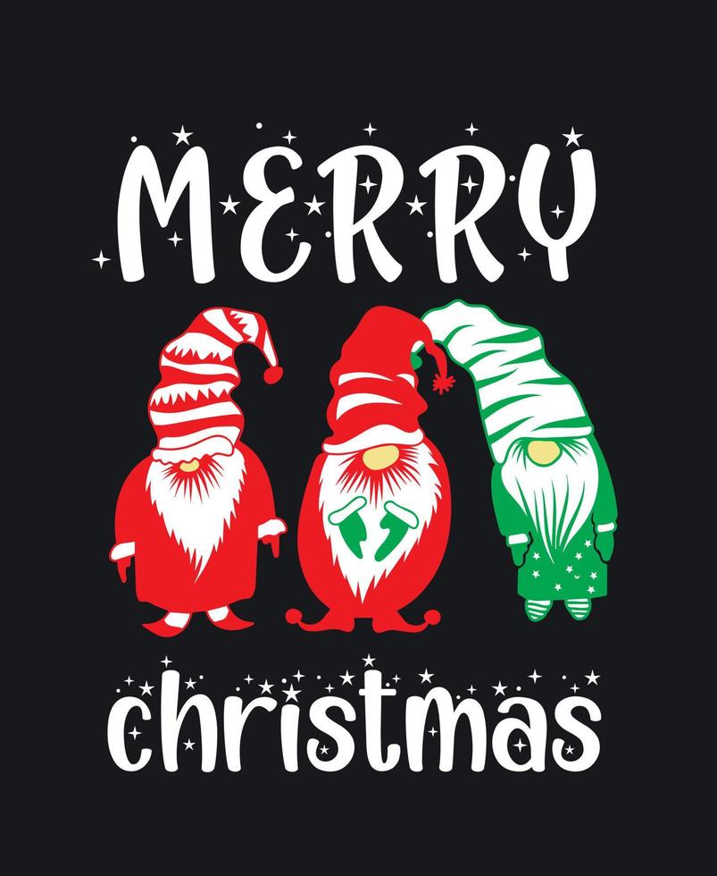 Merry Christmas t shirt template design. vector