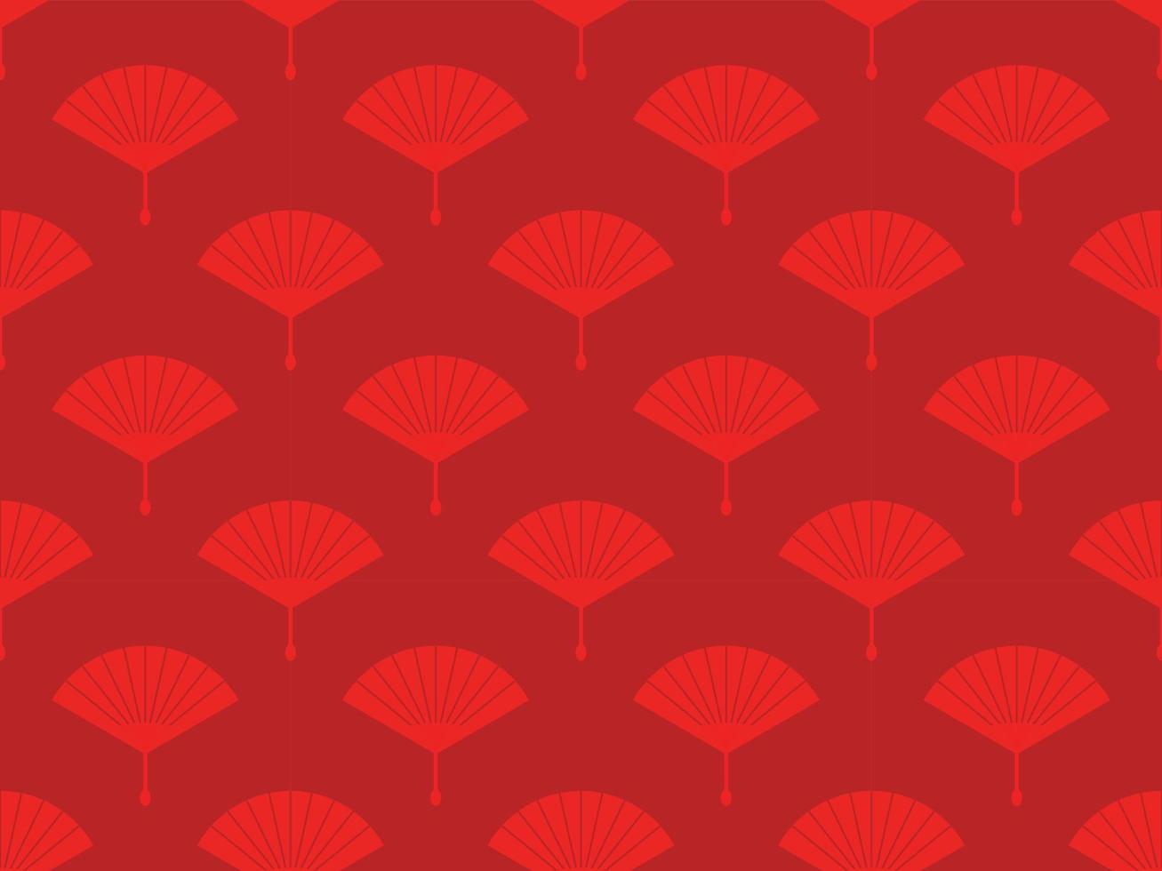 chinese new year traditional background zodiac japanese vector pattern seamless rich  red lunar cny
