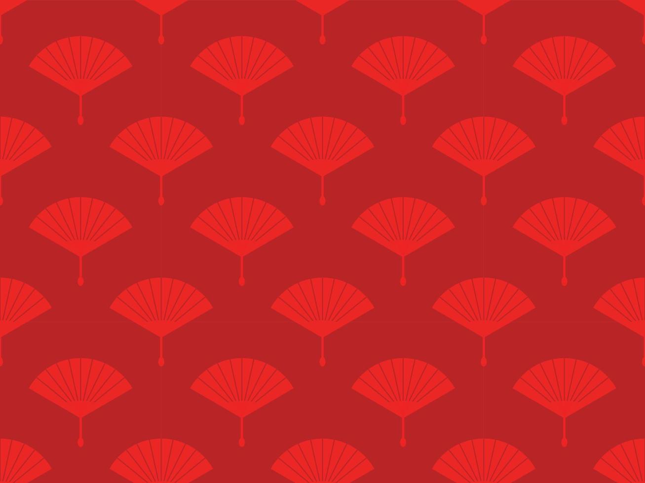 chinese new year traditional background zodiac japanese vector pattern seamless rich  red lunar cny