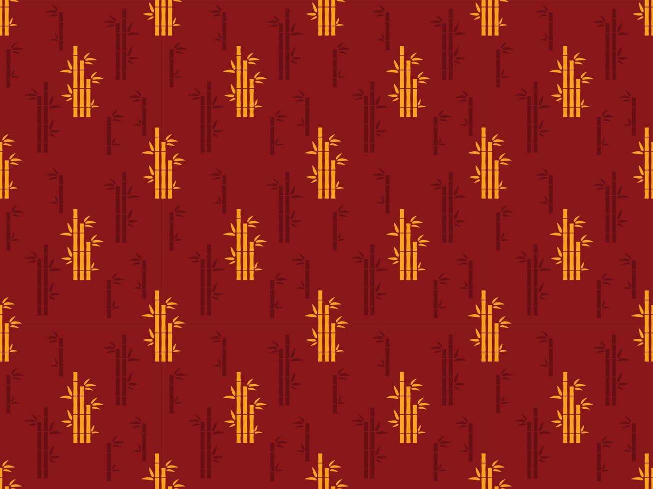 chinese new year traditional background zodiac japanese vector pattern seamless rich red lunar cny