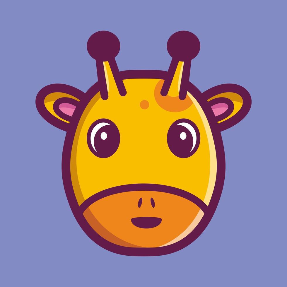 Cute animals, forest, farm, domestic, polar in cartoon style. Giraffe, elephant, crab, rabbit, fox, chick, deer, hippo, lion, zebra vector
