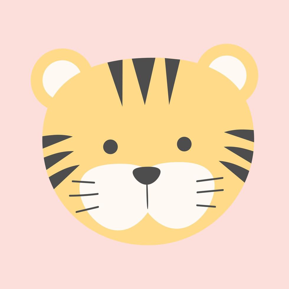 Cute animals, forest, farm, domestic, polar in cartoon style. Giraffe, elephant, crab, rabbit, fox, chick, deer, hippo, lion, zebra vector