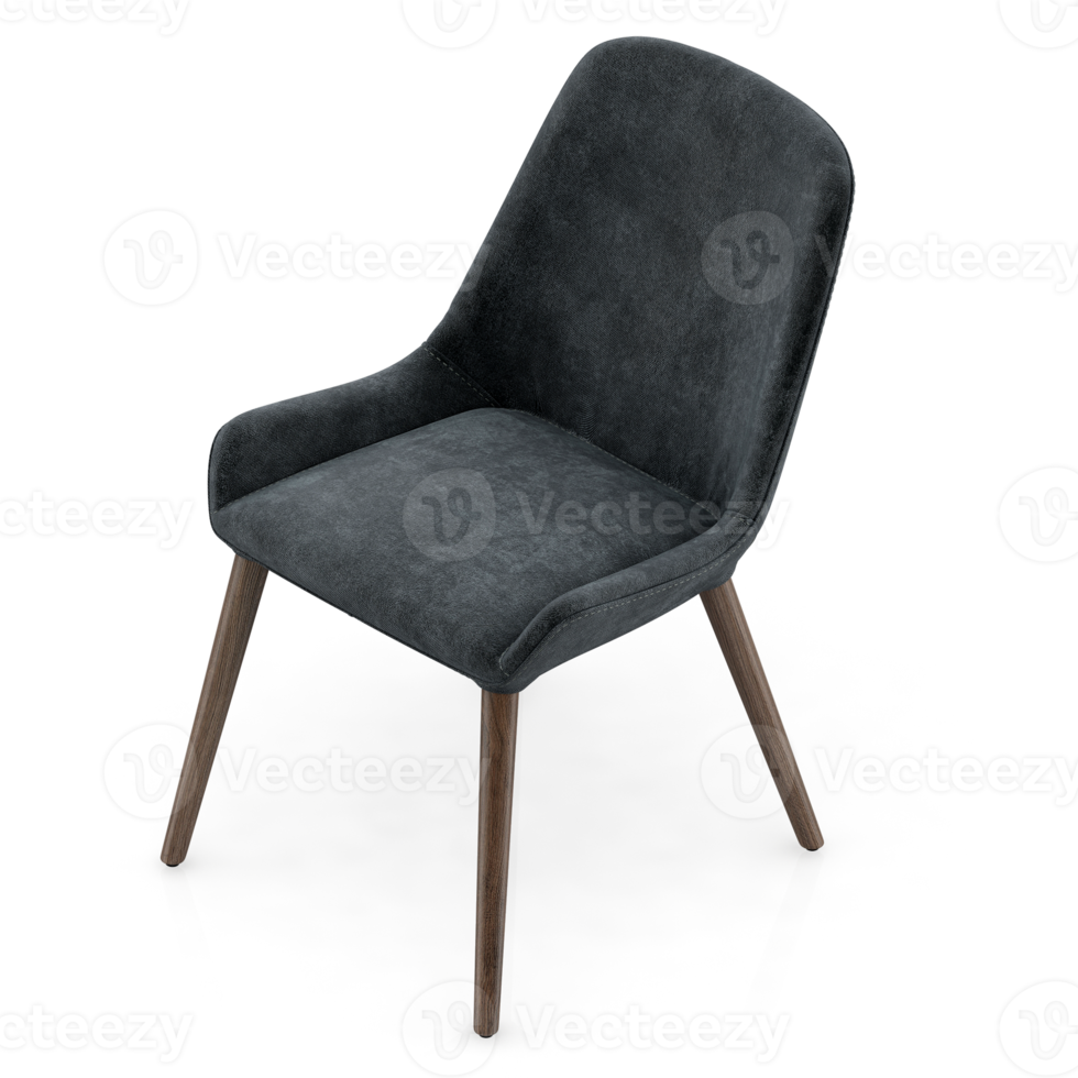 silla isométrica 3d renderizado aislado png