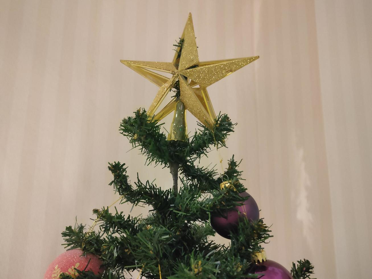 Christmas Tree with Decorations photo