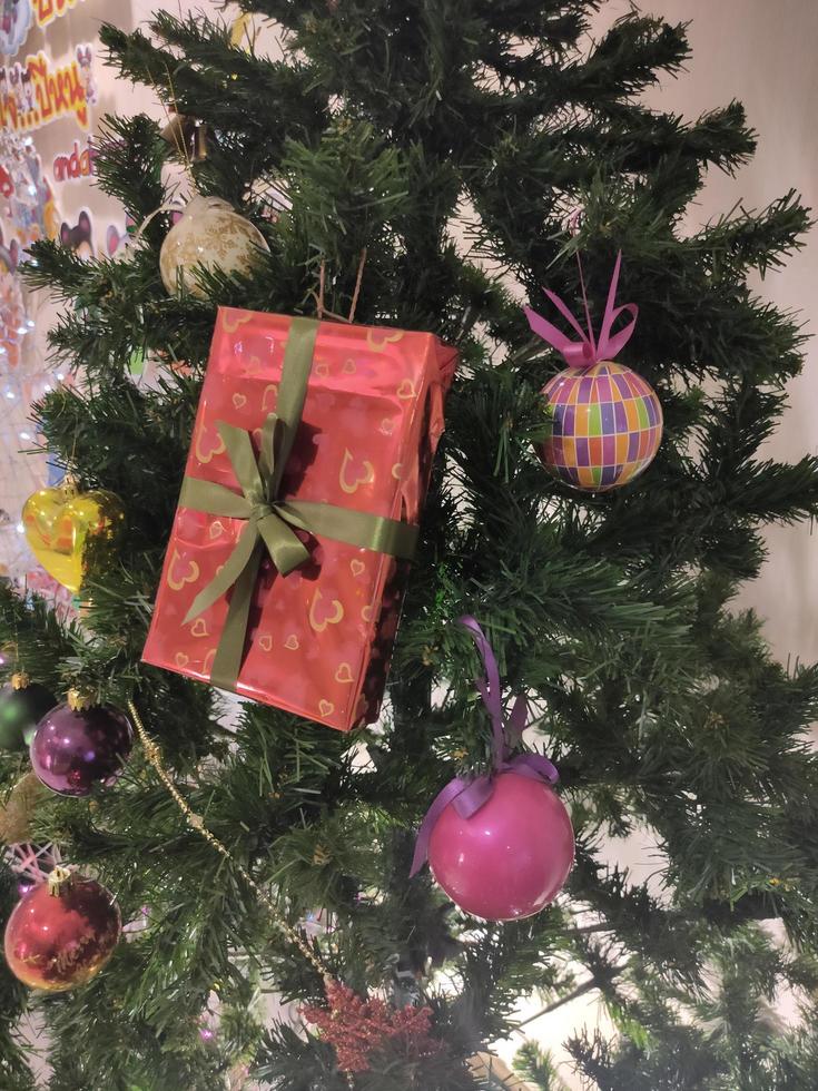 Christmas Tree with Decorations photo