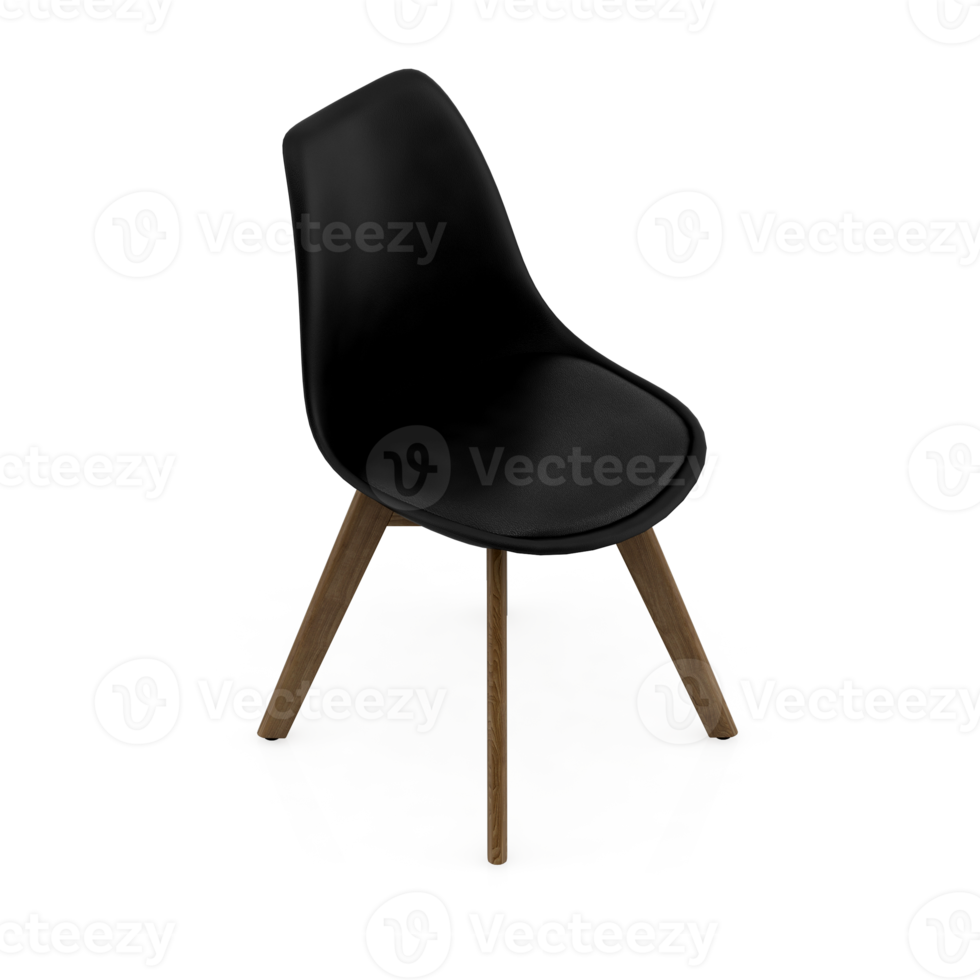 Isometric Chair 3D isolated rendering png