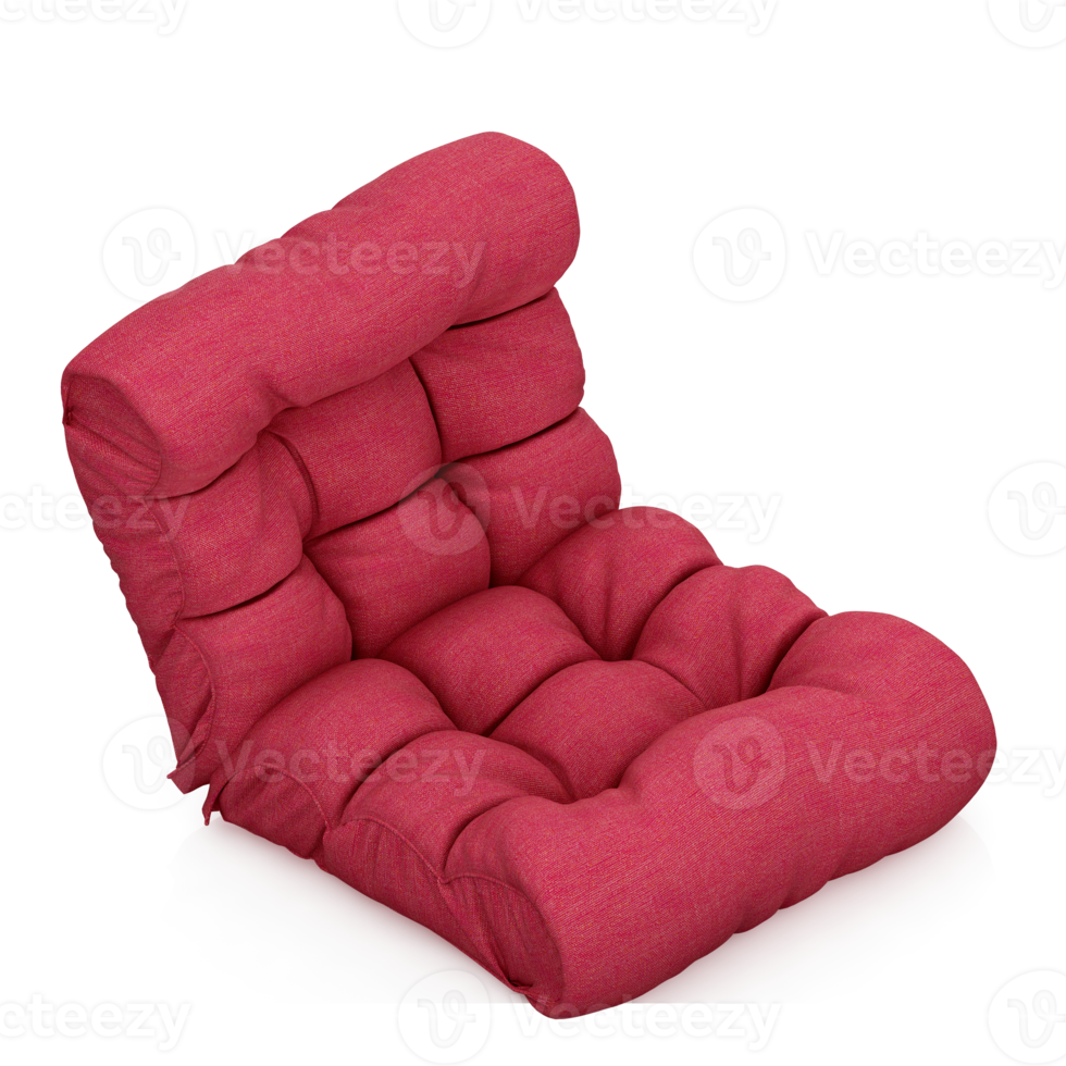 Isometric Armchair Isolated 3D render png