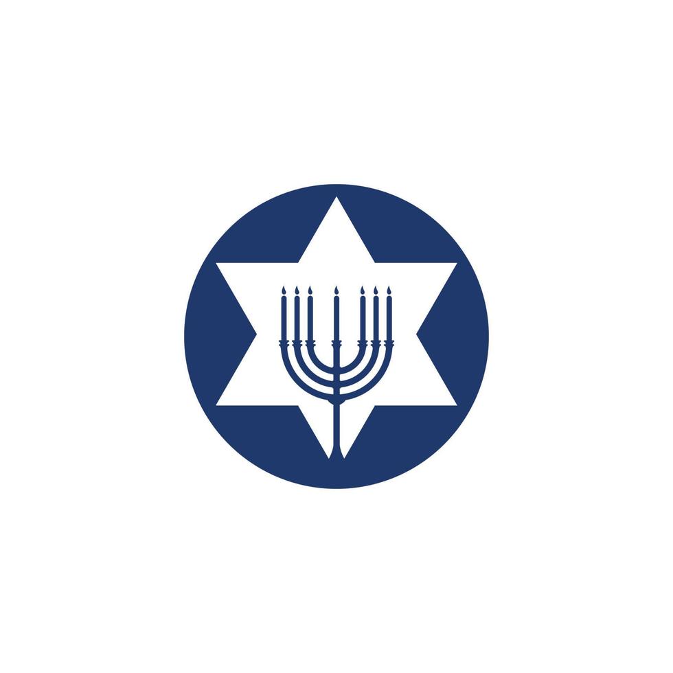 Happy Hanukkah Vector icon design