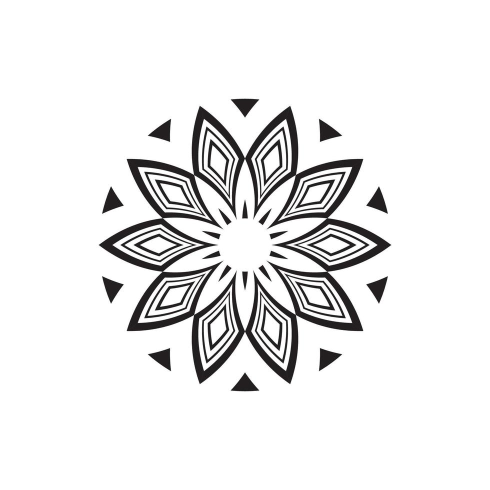 Circular pattern in form of mandala illustration vector