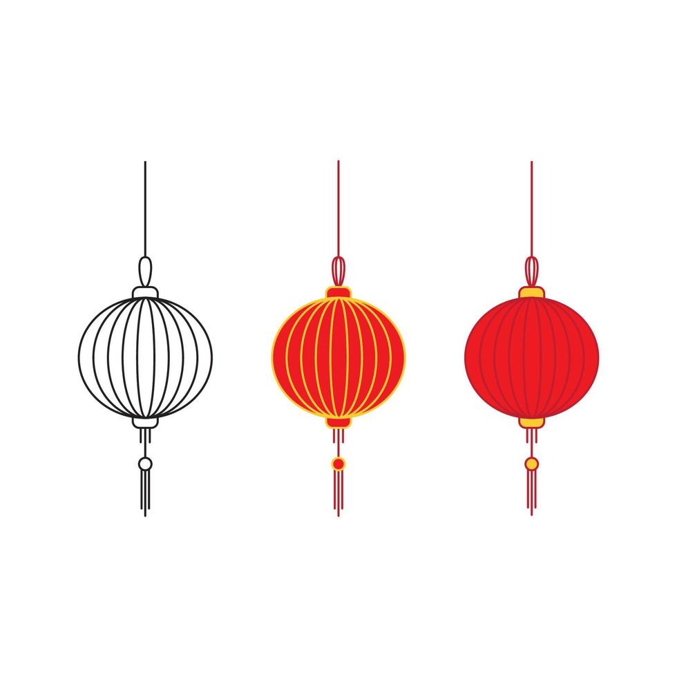 Lampion Vector design illustration