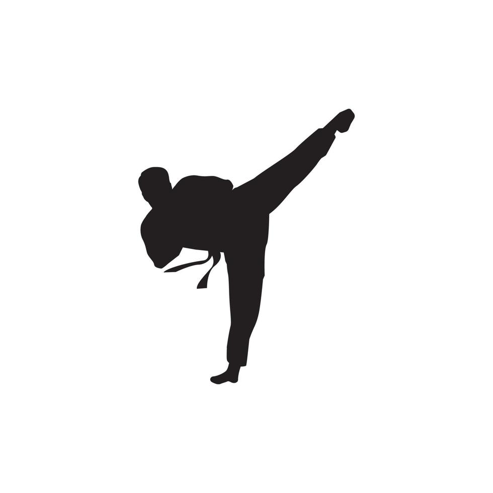 Taekwondo Vector icon design