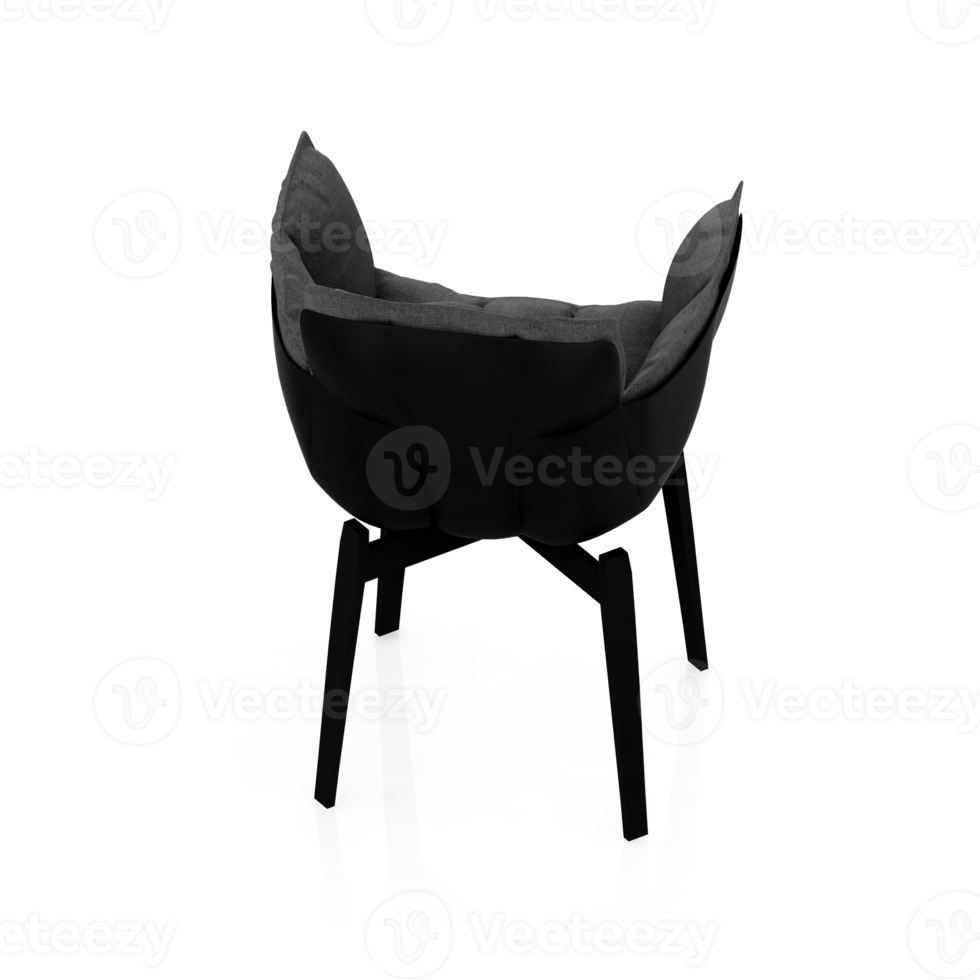 Isometric Armchair Isolated 3D render png