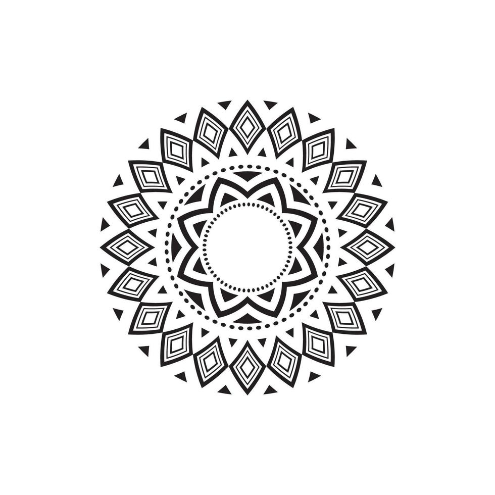 Circular pattern in form of mandala illustration vector