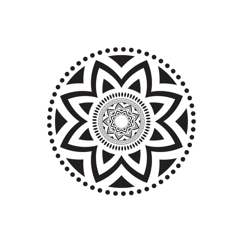 Circular pattern in form of mandala illustration vector