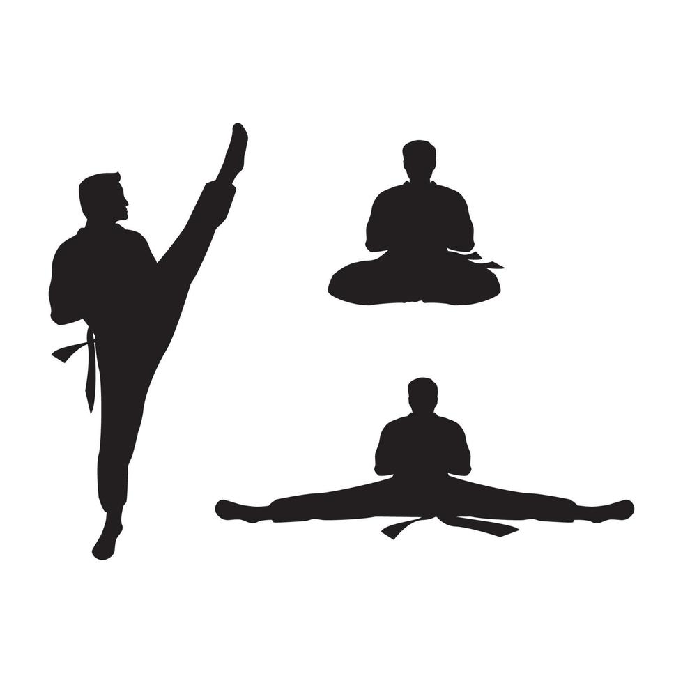 Taekwondo Vector icon design