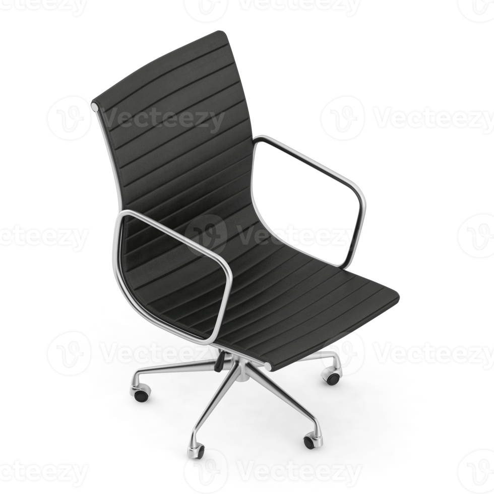 Isometric Chair 3D isolated rendering png