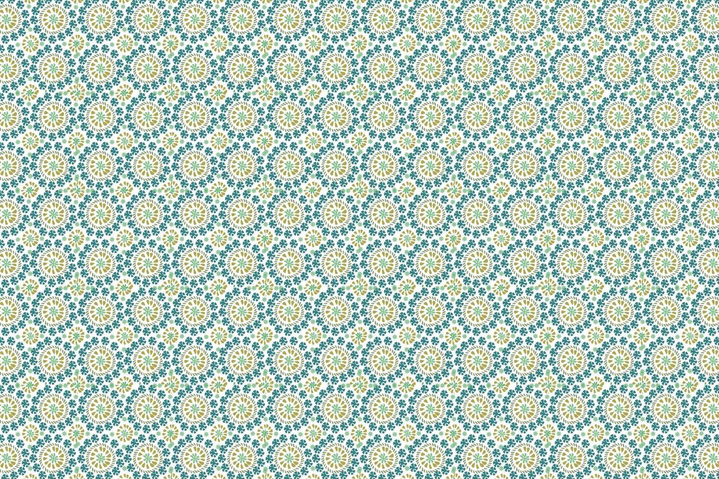 Colorful Seamless Pattern. Traditional Ornament of Doodle.Abstract Mosaic  Shapes Vector Background